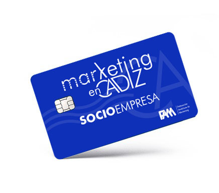 Tarjeta Socio Empresa Marketing en Cádiz